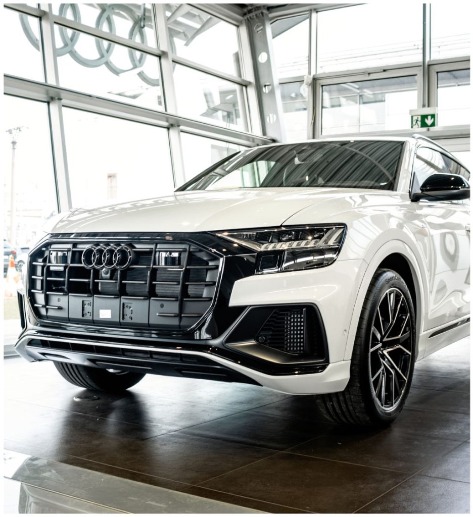 Audi with car window tint installed in Dunedin Dunedin